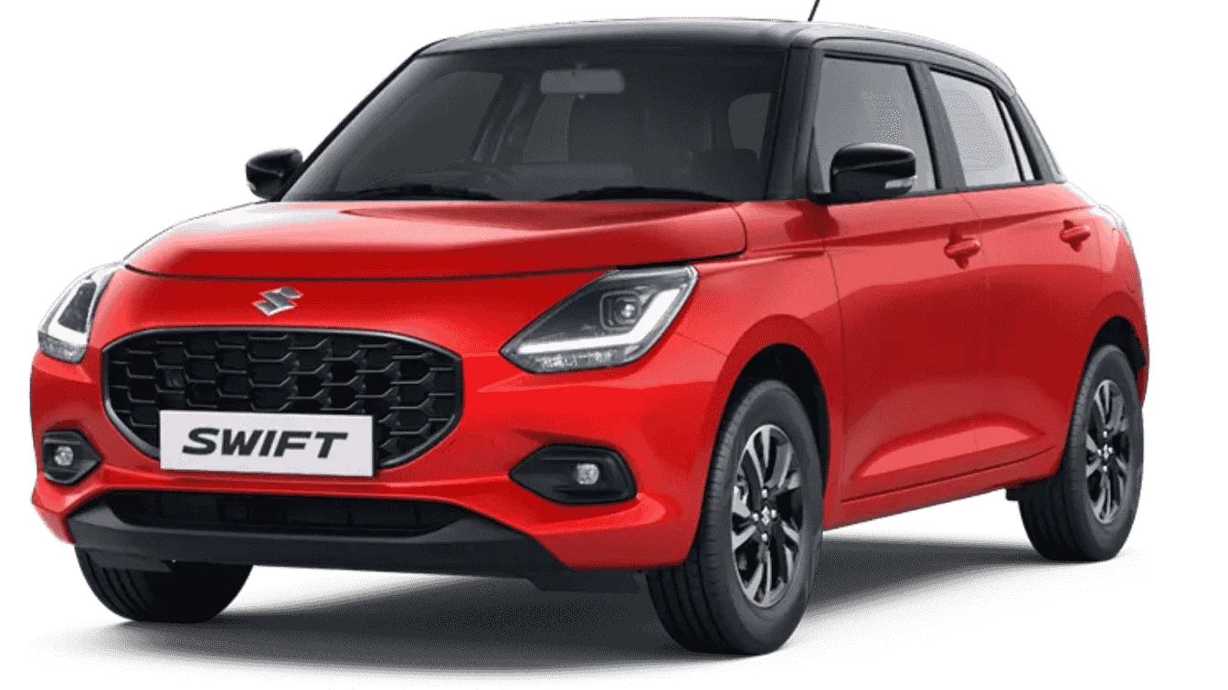 Swift Car Rental in Goa - Rent Swift for Comfortable and Affordable Ride at Madgaon Railway Station, Margao, Dabolim Airport